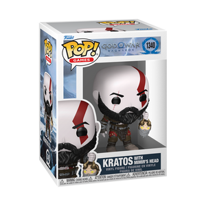 [PRÉ-RESERVA] Funko POP! God of War Ragnarök #1340 Kratos with Mimir’s Head (God of War Ragnarök)