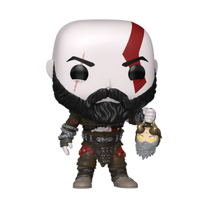 [PRÉ-RESERVA] Funko POP! God of War Ragnarök #1340 Kratos with Mimir’s Head (God of War Ragnarök)