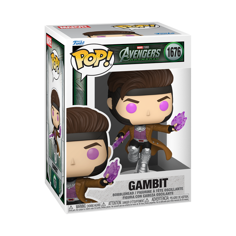 [PRÉ-RESERVA] Funko POP! Avengers: Doomsday #1676 Gambit (Doomsday)
