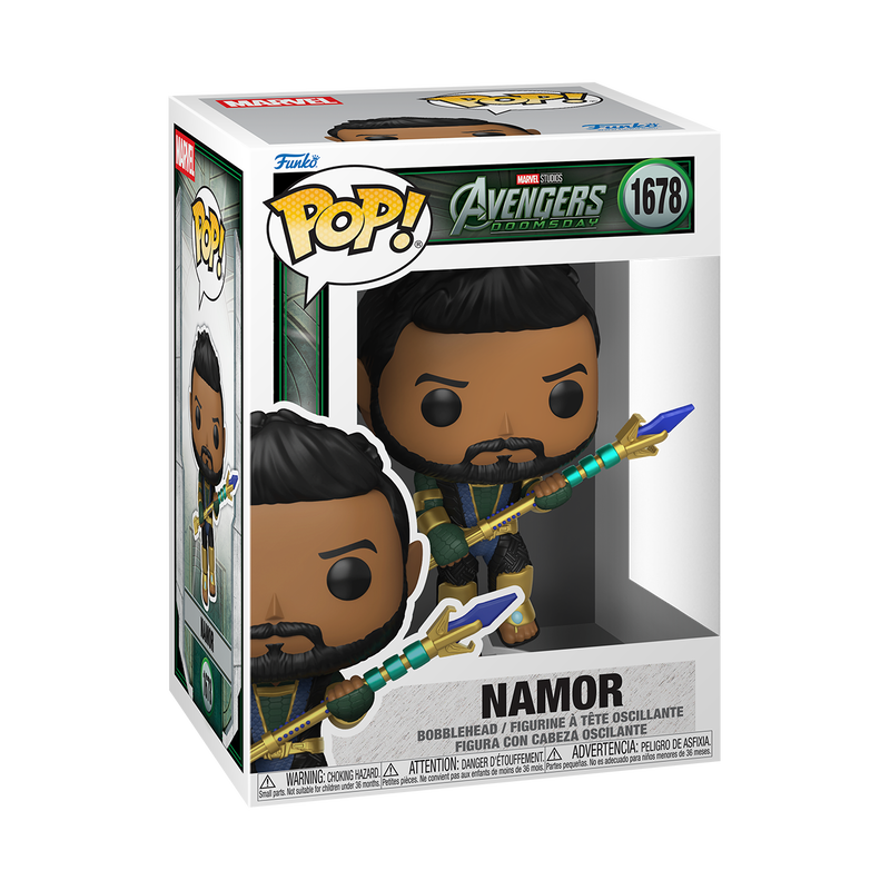 [PRÉ-RESERVA] Funko POP! Avengers: Doomsday #1678 Namor (Doomsday)