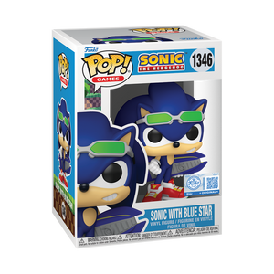 [PRÉ-RESERVA] Funko POP! Sonic The Hedgehog #1346 Sonic with Blue Star Exclusivo