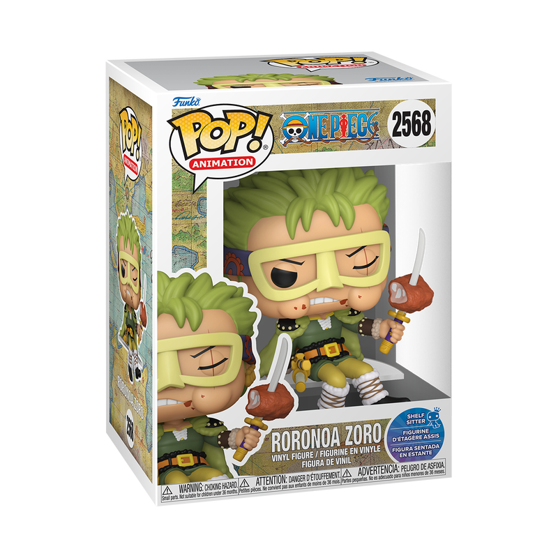 [PRÉ-RESERVA] Funko POP! One Piece #2568 Roronoa Zoro (Shelf Sitter)