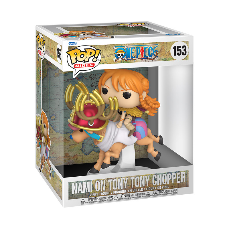 [PRÉ-RESERVA] Funko POP! Rides Deluxe One Piece #153 Nami on Tony Tony Chopper