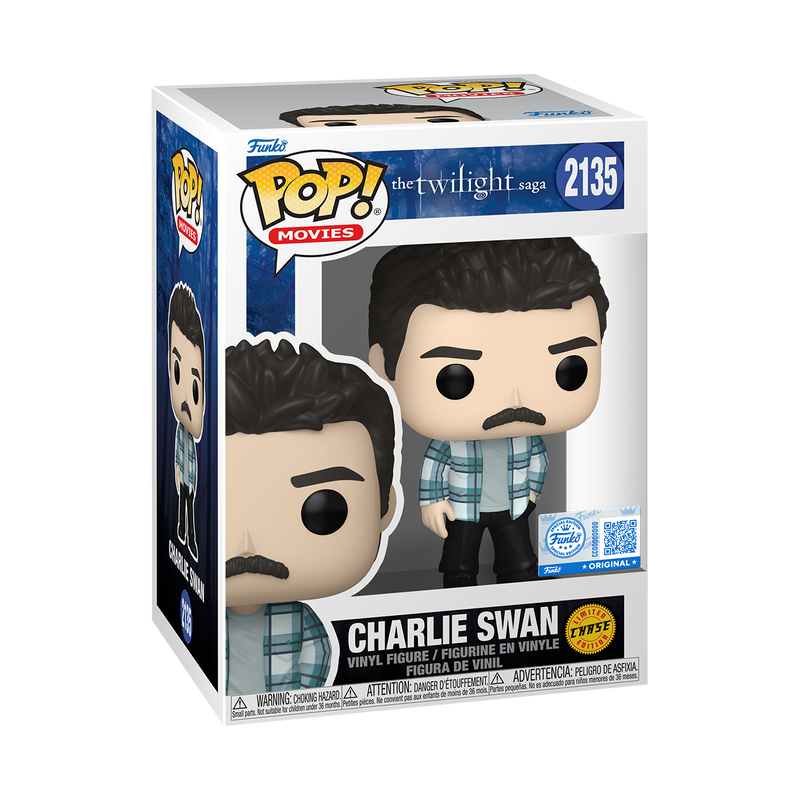 [PRÉ-RESERVA] Funko POP! The Twilight Saga #2135 Charlie Swan Exclusivo