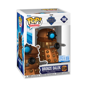 [PRÉ-RESERVA] Funko POP! Doctor Who #1968 Bronze Dalek (Metallic) Exclusivo