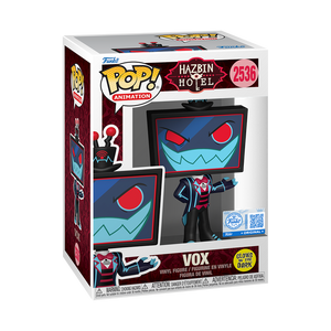 [PRÉ-RESERVA] Funko POP! Hazbin Hotel #2536 Vox (Glow) Exclusivo