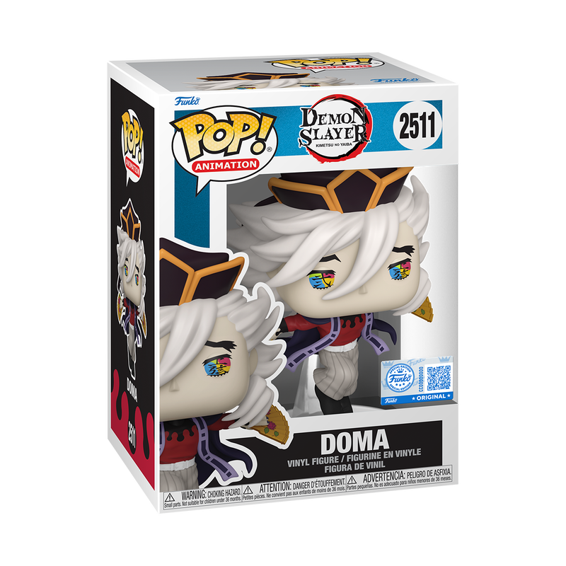 [PRÉ-RESERVA] Funko POP! Demon Slayer #2511 Doma with War Fans Exclusivo