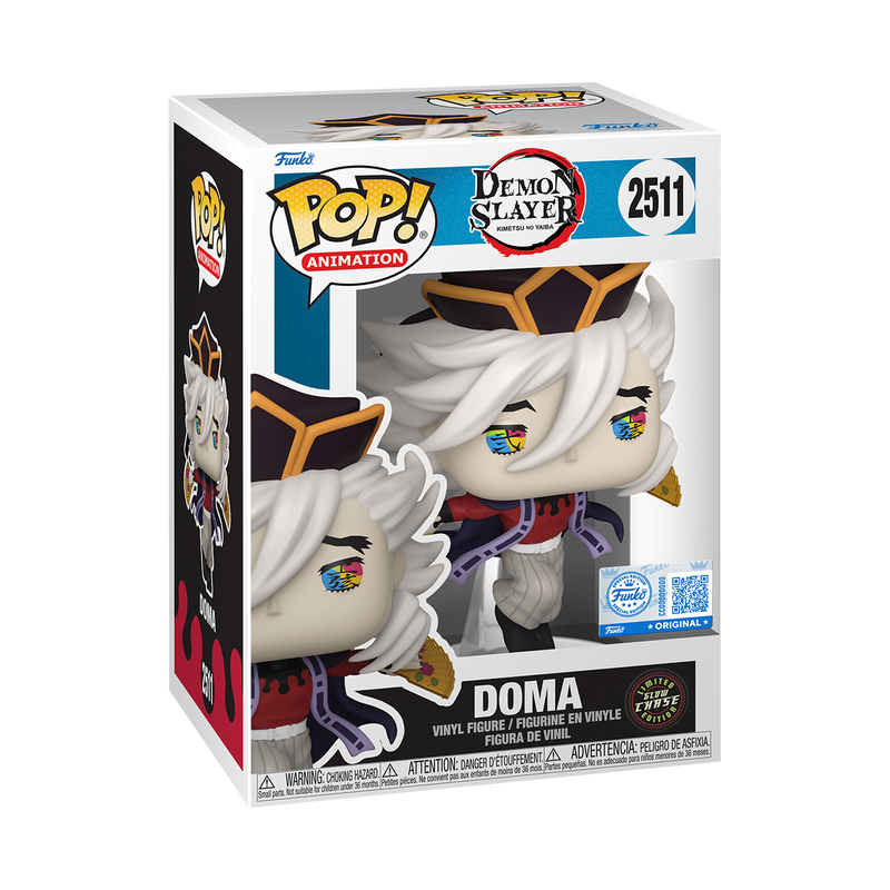 [PRÉ-RESERVA] Funko POP! Demon Slayer #2511 Doma with War Fans Exclusivo