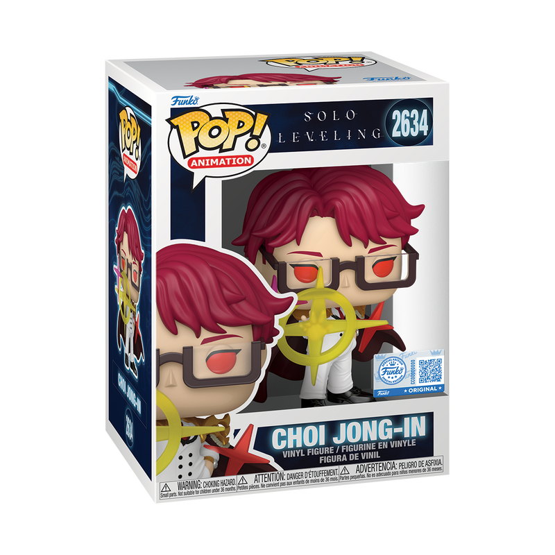 [PRÉ-RESERVA] Funko POP! Solo Leveling #2634 Choi Jong-in (Fire Magic) Exclusivo