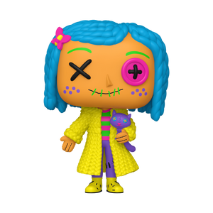 [PRÉ-RESERVA] Funko POP! Coraline #2120 Coraline (Patchwork) (Blacklight) Exclusivo