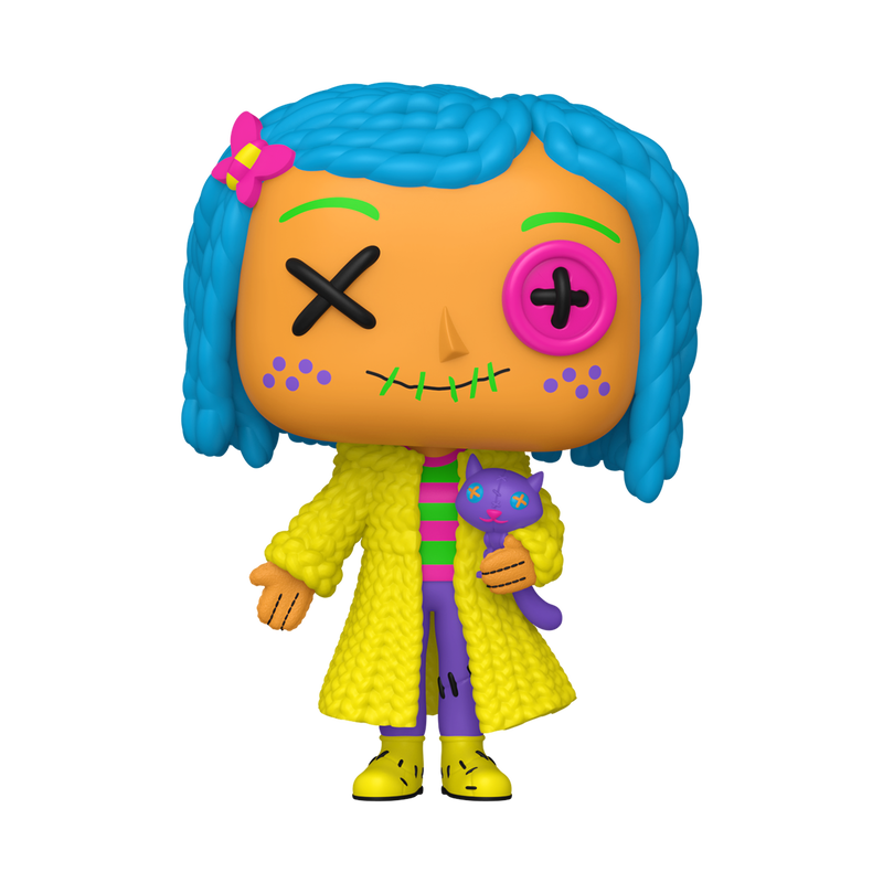 [PRÉ-RESERVA] Funko POP! Coraline #2120 Coraline (Patchwork) (Blacklight) Exclusivo