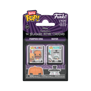 [PRÉ-RESERVA] Funko Bitty POP! The Nightmare Before Christmas # Pumpkin King & Mayor 2-Pack