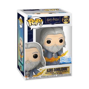 [PRÉ-RESERVA] Funko POP! Harry Potter #212 Albus Dumbledore (Flames) Exclusivo