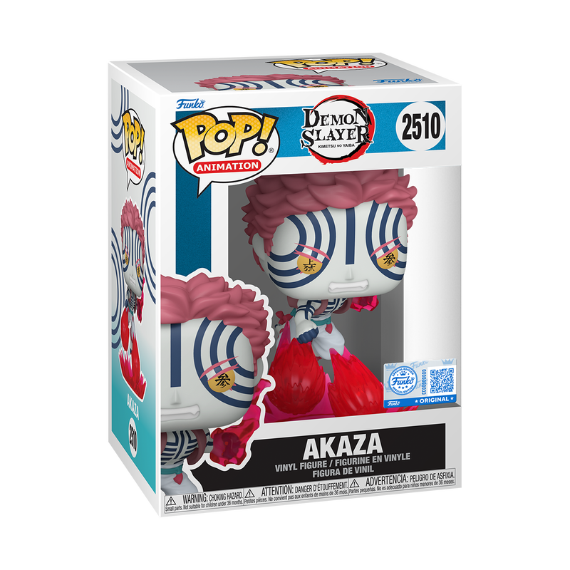 [PRÉ-RESERVA] Funko POP! Demon Slayer #2510 Akaza (Explosive Flurry) Exclusivo