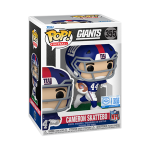 [PRÉ-RESERVA] Funko POP! New York Giants #355 Cameron Skattebo Exclusivo