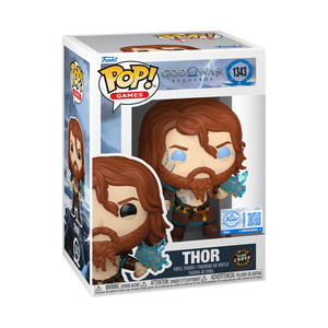 [PRÉ-RESERVA] Funko POP! God of War Ragnarök #1343 Thor (God of War Ragnarök) Exclusivo