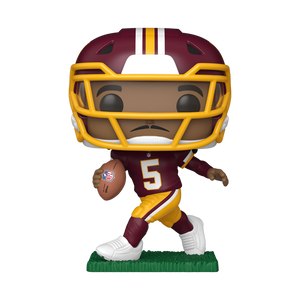 [PRÉ-RESERVA] Funko POP! Washington Commanders #357 Jayden Daniels (Burgundy & Gold Jersey) Exclusivo