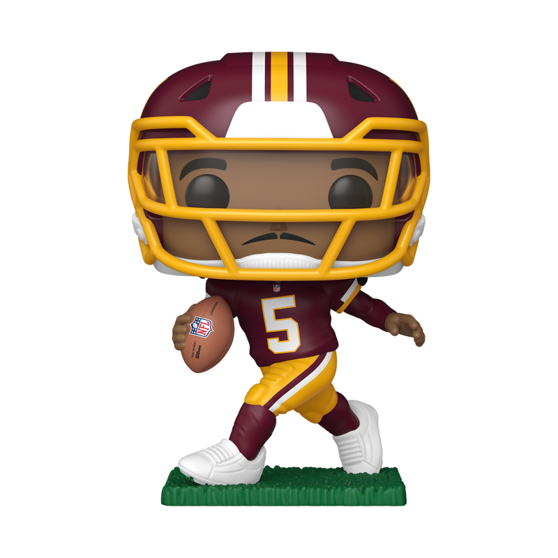 [PRÉ-RESERVA] Funko POP! Washington Commanders #357 Jayden Daniels (Burgundy & Gold Jersey) Exclusivo
