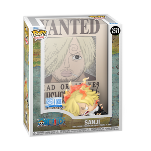 [PRÉ-RESERVA] Funko POP! Art Covers One Piece #2571 Sanji (Wanted) Exclusivo
