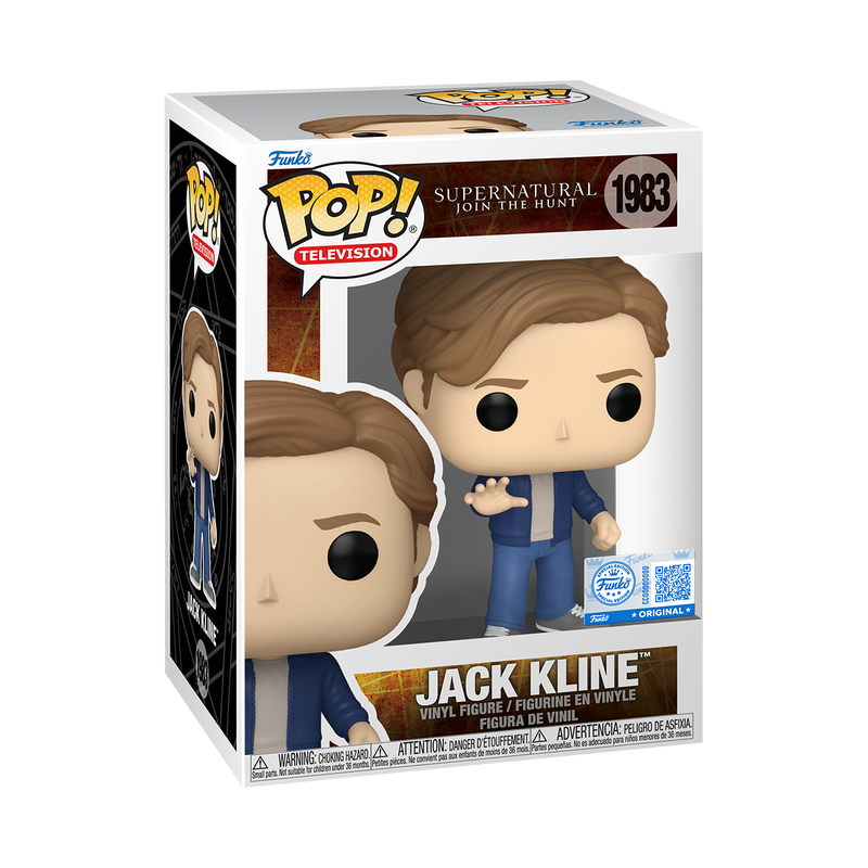 [PRÉ-RESERVA] Funko POP! Supernatural #1983 Jack Kline Exclusivo
