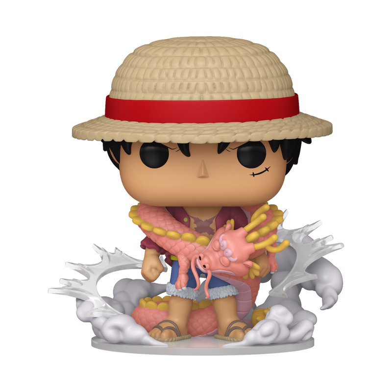 [PRÉ-RESERVA] Funko POP! One Piece #2573 Premium Monkey D. Luffy with Momonosuke Exclusivo