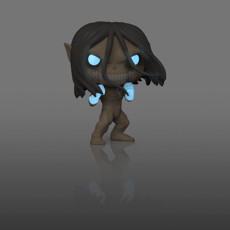 [PRÉ-RESERVA] Funko POP! Attack on Titan #2584 Eren Jaeger (Attack Titan Form) (Glow) Exclusivo