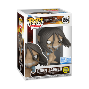 [PRÉ-RESERVA] Funko POP! Attack on Titan #2584 Eren Jaeger (Attack Titan Form) (Glow) Exclusivo