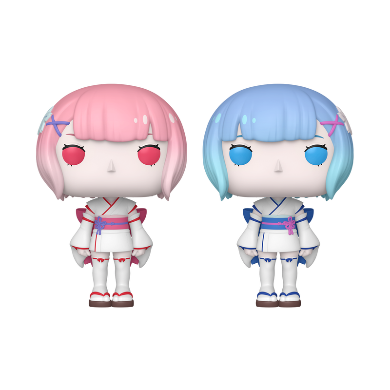 [PRÉ-RESERVA] Funko POP! Re:ZERO − Starting Life in Another World # Ram & Rem (Childhood Version) Exclusivo