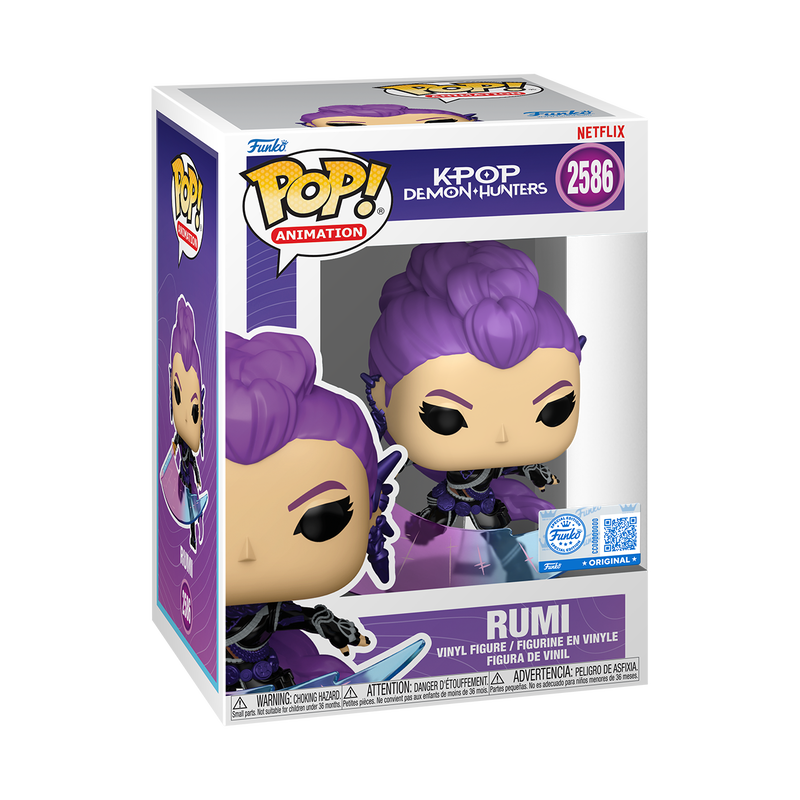 [PRÉ-RESERVA] Funko POP! KPop Demon Hunters #2586 Rumi (HUNTR/X) Exclusivo