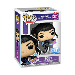 [PRÉ-RESERVA] Funko POP! KPop Demon Hunters #2587 Zoey (HUNTR/X) Exclusivo