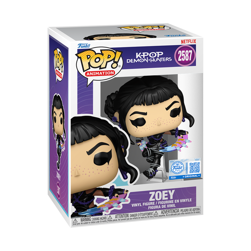 [PRÉ-RESERVA] Funko POP! KPop Demon Hunters #2587 Zoey (HUNTR/X) Exclusivo