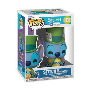 [PRÉ-RESERVA] Funko POP! Lilo & Stitch #1836 Stitch as Mad Hatter