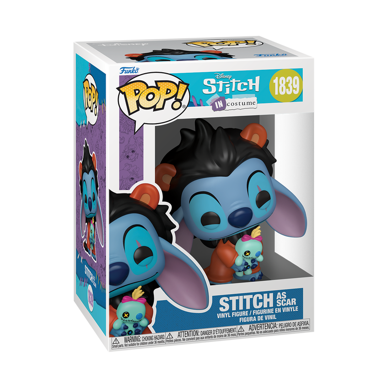[PRÉ-RESERVA] Funko POP! Lilo & Stitch #1839 Stitch as Scar