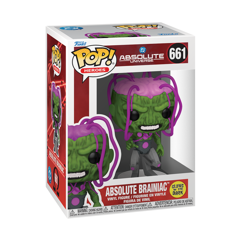 [PRÉ-RESERVA] Funko POP! Superman #661 Absolute Brainiac (Glows)