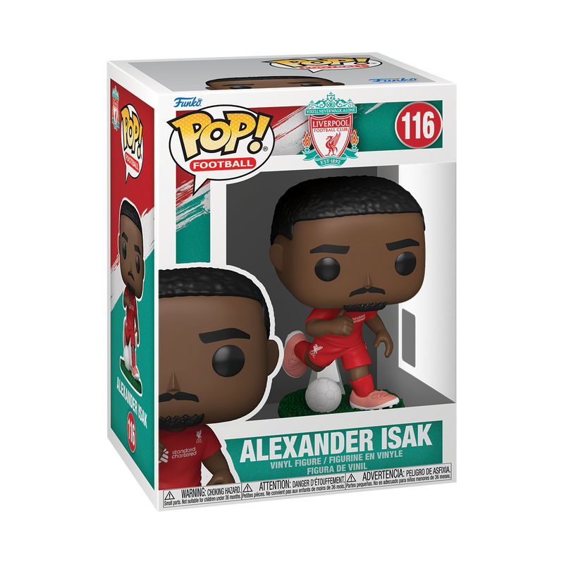 [PRÉ-RESERVA] Funko POP! Liverpool FC #116 Alexander Isak
