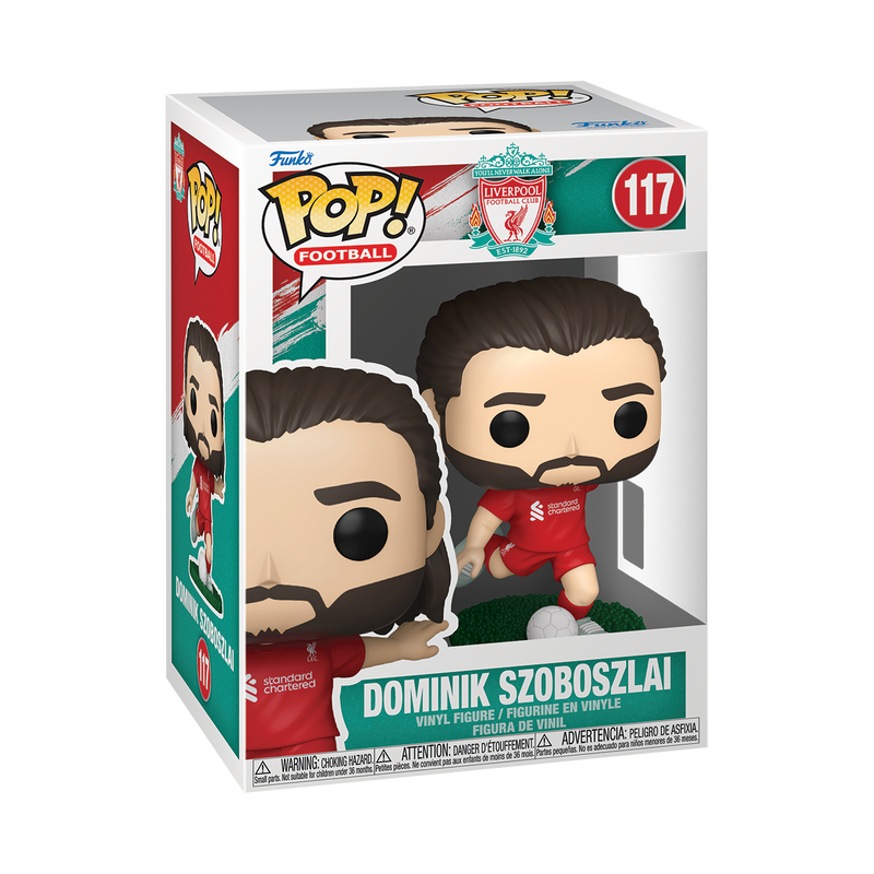 [PRÉ-RESERVA] Funko POP! Liverpool FC #117 Dominik Szoboszlai