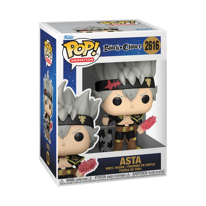 [PRÉ-RESERVA] Funko POP! Black Clover #2616 Asta with Devil Arm