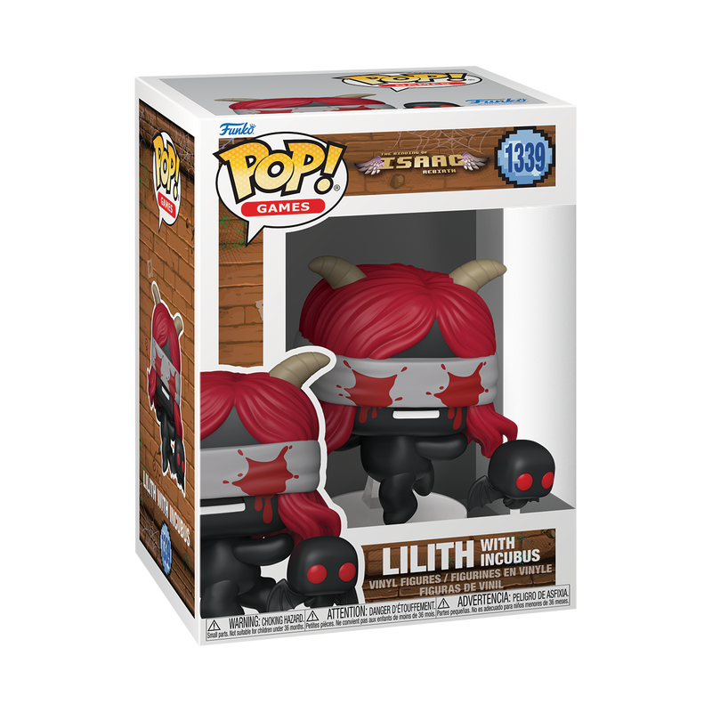 [PRÉ-RESERVA] Funko POP! The Binding of Isaac #1339 & Buddy Lilith with Incubus