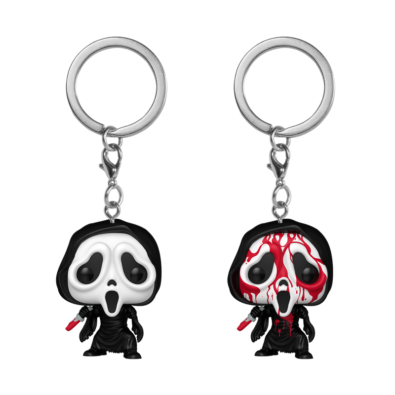 [PRÉ-RESERVA] Funko POP! Keychain Scream # Ghost Face 2-Pack