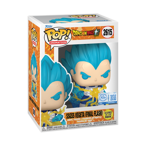 [PRÉ-RESERVA] Funko POP! Dragon Ball Super #2615 SSGSS Vegeta (Final Flash) (Glow) Exclusivo
