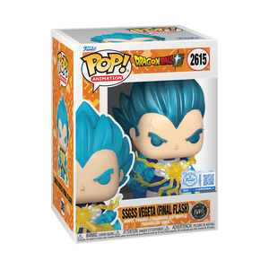 [PRÉ-RESERVA] Funko POP! Dragon Ball Super #2615 SSGSS Vegeta (Final Flash) (Glow) Exclusivo