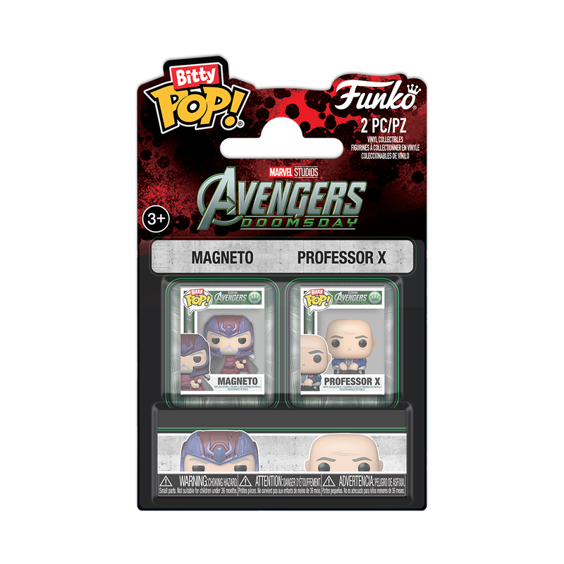 [PRÉ-RESERVA] Funko Bitty POP! Avengers: Doomsday # Magneto & Professor X 2-Pack