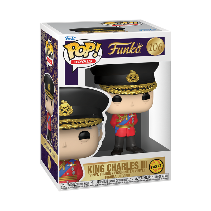 [PRÉ-RESERVA] Funko POP! Funko #106 King Charles III