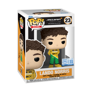 [PRÉ-RESERVA] Funko POP! McLaren #23 Lando Norris (Senna Tribute Uniform) Exclusivo