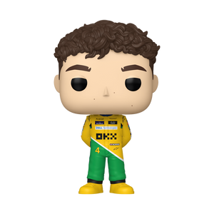 [PRÉ-RESERVA] Funko POP! McLaren #23 Lando Norris (Senna Tribute Uniform) Exclusivo