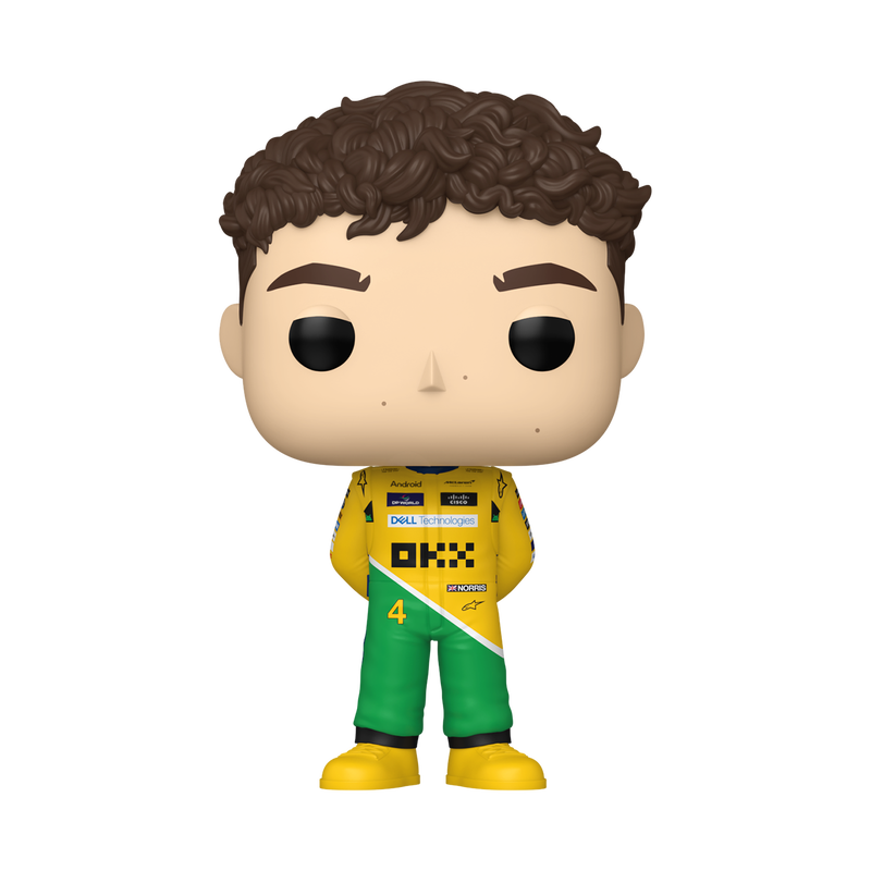 [PRÉ-RESERVA] Funko POP! McLaren #23 Lando Norris (Senna Tribute Uniform) Exclusivo