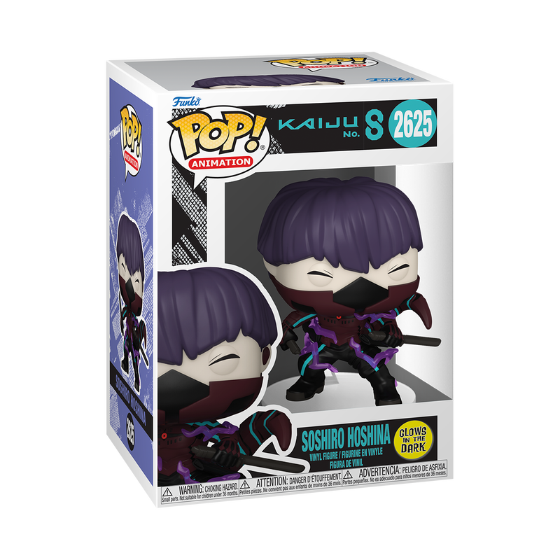[PRÉ-RESERVA] Funko POP! Kaiju No. 8 #2625 Soshiro Hoshina (Glow) Exclusivo