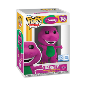 [PRÉ-RESERVA] Funko POP! Barney # Barney (Flocked) Exclusivo