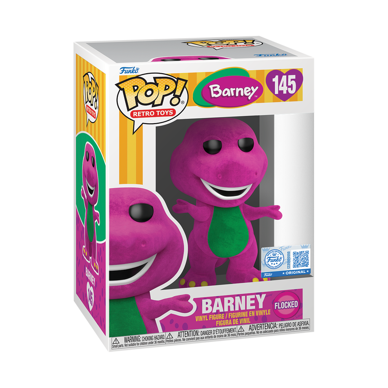 [PRÉ-RESERVA] Funko POP! Barney # Barney (Flocked) Exclusivo