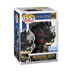 [PRÉ-RESERVA] Funko POP! Black Clover #2620 Berserk Asta Exclusivo